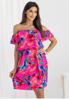 Kwiecista sukienka Kleid im spanischen Stil Iris Inspirations Rosa