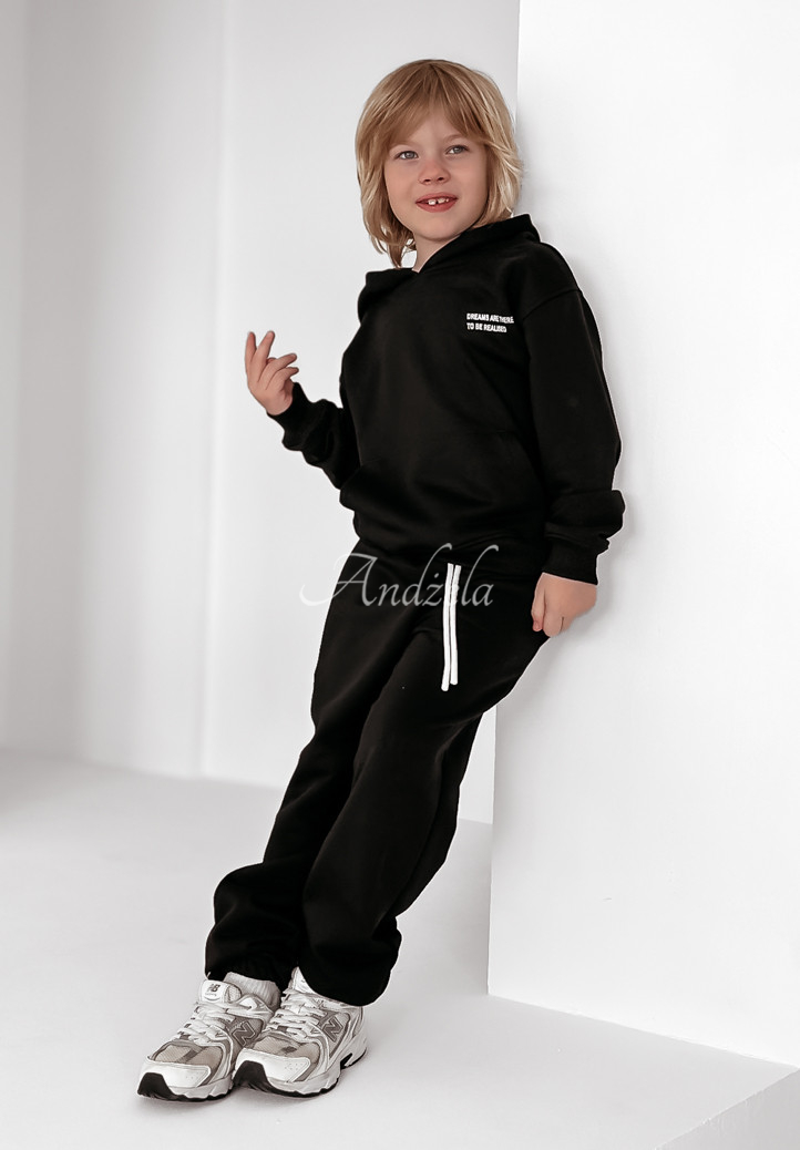 Children's Dreamland tracksuit set black