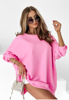 Bluza oversize Active Queens różowa