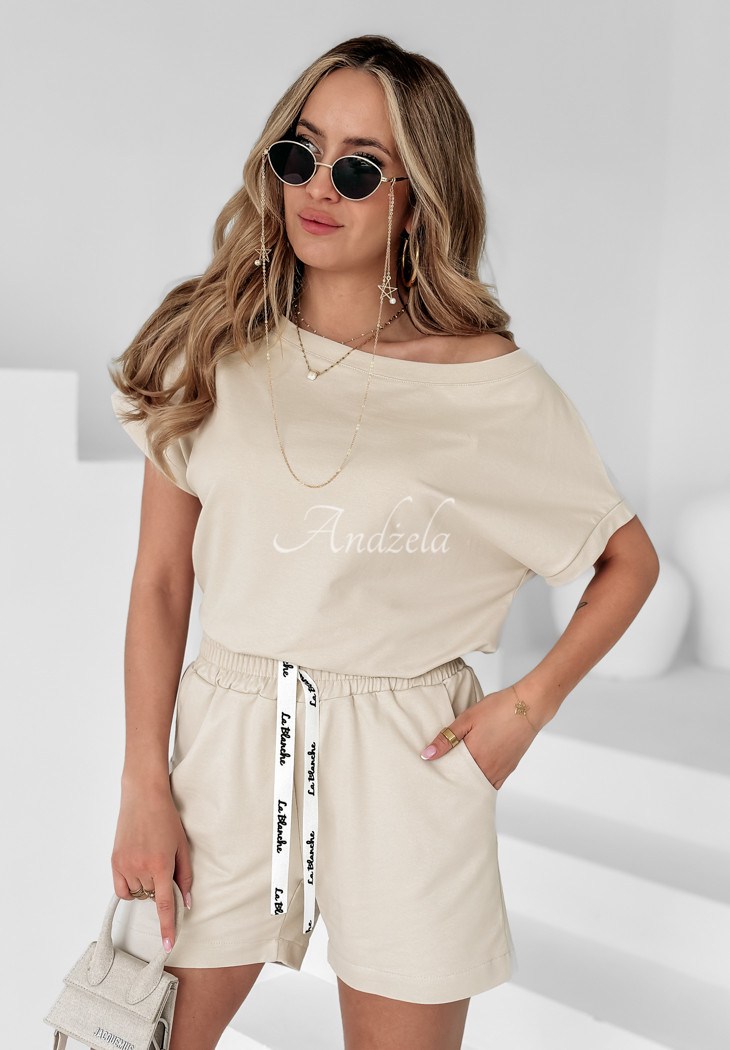 Komplet Simply The Best beżowy