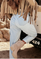 Jeans Hose z paskiem Palms & Paradise Hellblau
