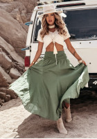 Spódnica Volcano Vibes khaki