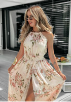 Kwiecista Kleid maxi Summer Like This Beige