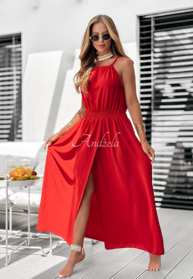 Maxi Kleid Summer Like This Rot