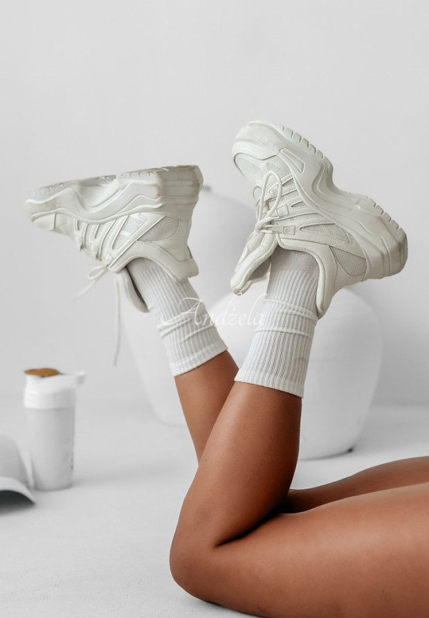 Lange Socken Basic Choice Wei&szlig;