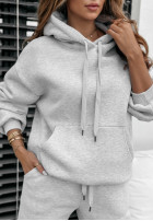 Sweat Set Sportive Flex Grau Melange