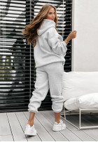 Sweat Set Sportive Flex Grau Melange