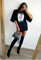 T-Shirt oversize La Milla Gril Boss Schwarz