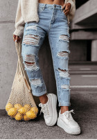 Hose Jeans z przetarciami In A Great Way Blau