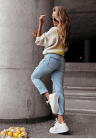 Hose Jeans z przetarciami In A Great Way Blau