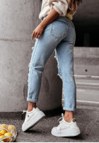 Hose Jeans z przetarciami In A Great Way Blau