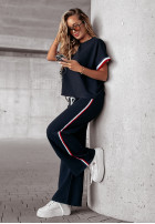 Komplet dresowy Sporty Vibes grafitowy