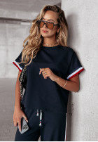 Komplet dresowy Sporty Vibes grafitowy