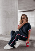 Komplet dresowy Sporty Vibes grafitowy