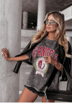 T-Shirt z nadrukiem Los Angeles Superior Dunkelgrau
