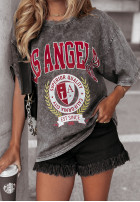 T-Shirt z nadrukiem Los Angeles Superior Dunkelgrau