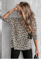 Bluse Find Your Style w panterkę