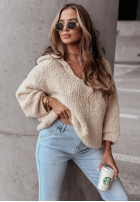 Pullover z kapturem Lovely Cuddles Beige