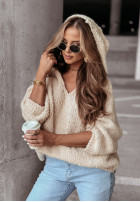 Pullover z kapturem Lovely Cuddles Beige