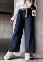 Jeans Hose wide leg Nice Meeting Dunkelblau