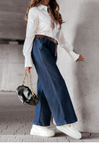 Jeans Hose wide leg Nice Meeting Dunkelblau