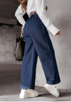 Jeans Hose wide leg Nice Meeting Dunkelblau