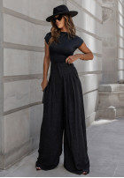 Plisowane Hose wide leg Cocomore Such A Classic Dunkelgrau