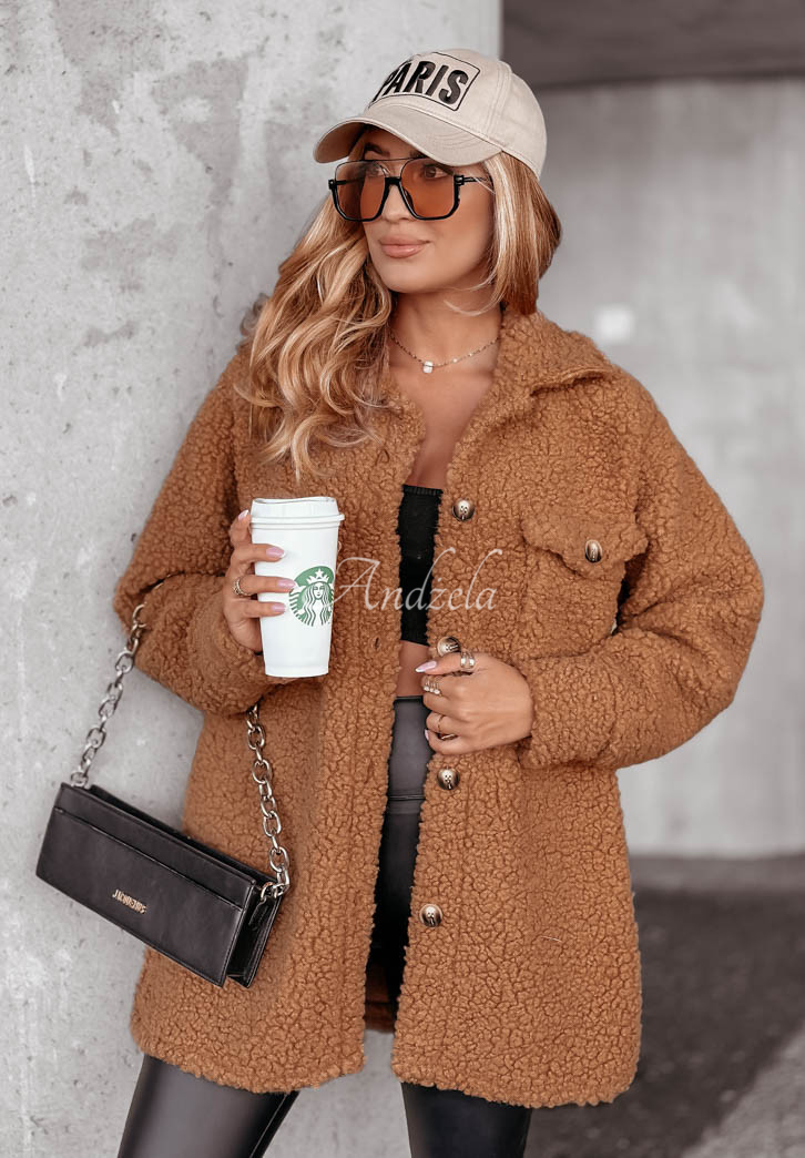 Kurze Jacke Absolutely Camel