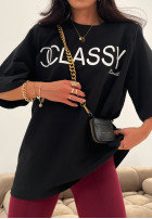 T-Shirt z nadrukiem La Milla Classy Schwarz