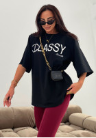 T-Shirt z nadrukiem La Milla Classy Schwarz