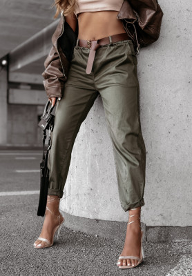 Hose mit Gürtel I Confess Khaki