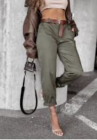 Hose z paskiem I Confess Khaki