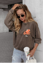 Sweatshirt z nadrukiem Aperitivo Grau