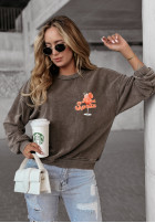 Sweatshirt z nadrukiem Aperitivo Grau