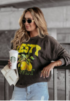 Sweatshirt Lemon Twist Grau