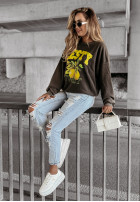 Sweatshirt Lemon Twist Grau