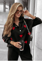 Sweat Set Heart Revolution Schwarz