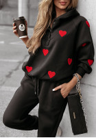 Sweat Set Heart Revolution Schwarz