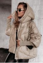 Pikowana Jacke It Got Colder Camel