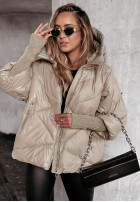 Pikowana Jacke It Got Colder Camel