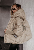 Pikowana Jacke It Got Colder Camel