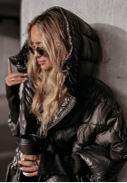 Pikowana Jacke It Got Colder Schwarz