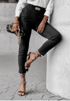 woven Trousers Pretty On Point in black