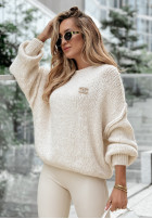 Jumper oversize Magic Hour in ecru