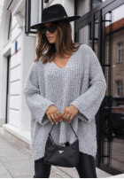 Pullover oversize Cocomore Feels Like Cloud Grau