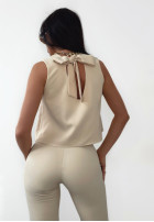 Eleganckie Hose dzwony La Milla Always Remember Beige