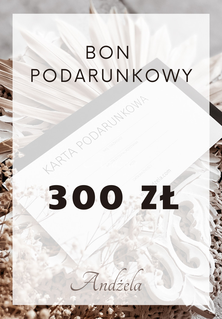 Bon podarunkowy 300