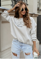 Sweatshirt oversize California West Coast Grau