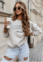 Sweatshirt oversize California West Coast Grau