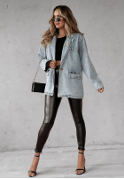 Jeans Blazer Marianne Hellblau